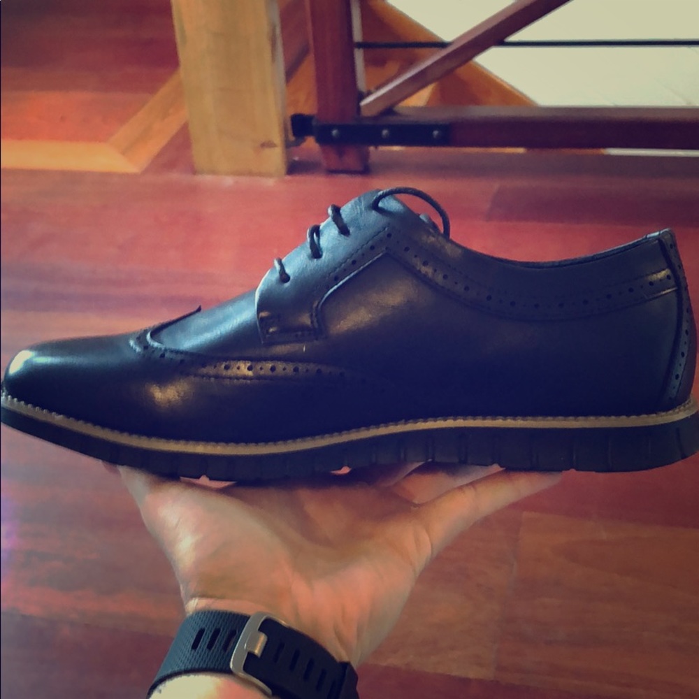 Franco Vanucci oxford wing tips shoes